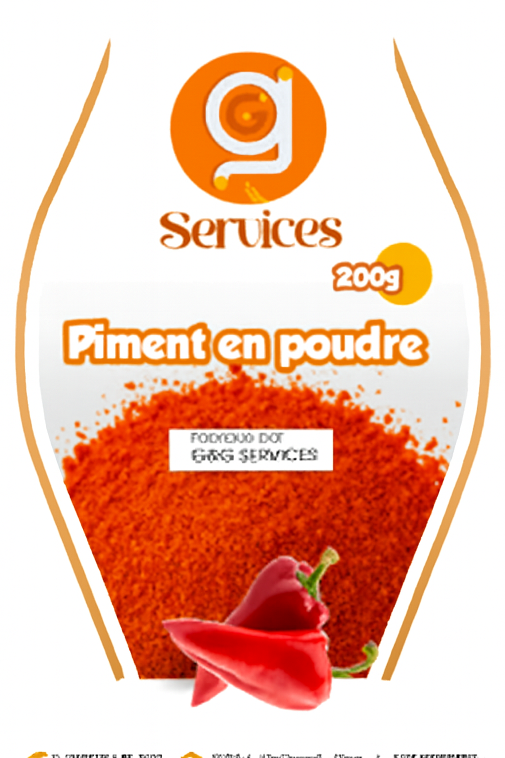 Piment en poudre 200 g