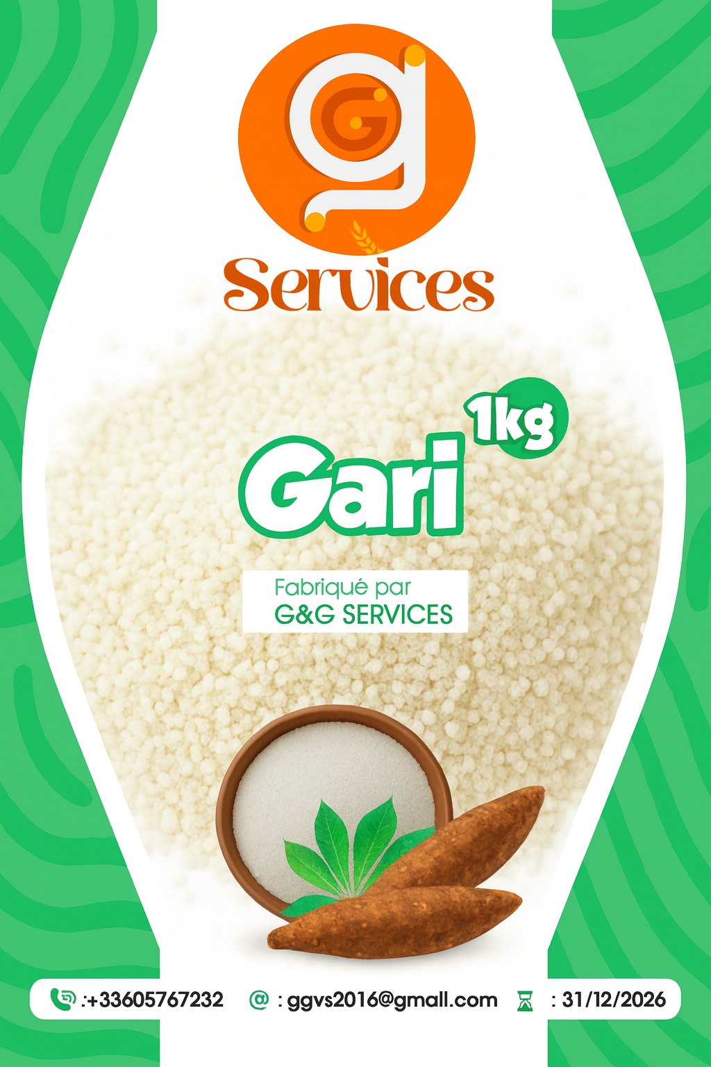 Gari 1kg