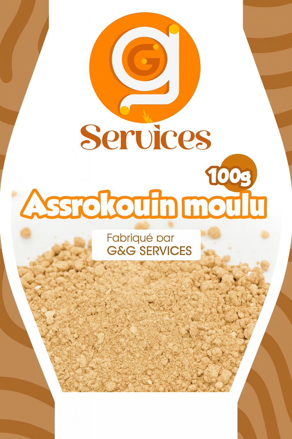 Assrokouin moulu 100 g
