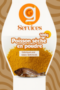 Poisson séché en poudre 100 g