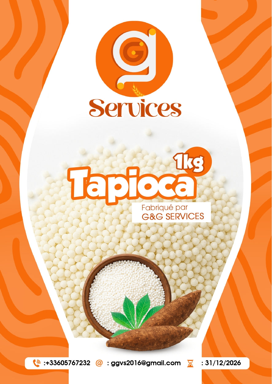 Tapioca Granulé de Manioc 1kg